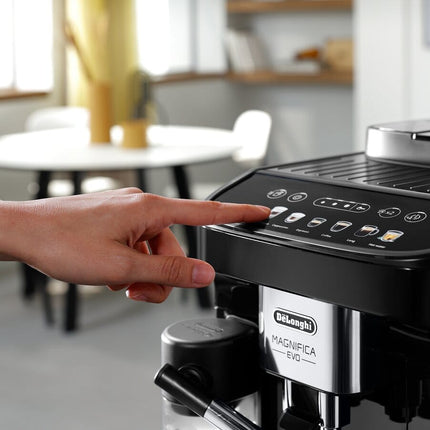 De'Longhi Magnifica Evo soft touch control panel