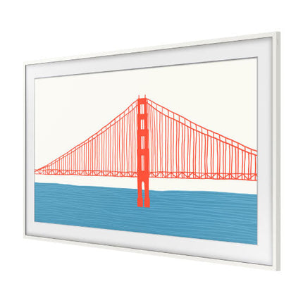 Samsung White bezel on The Frame TV
