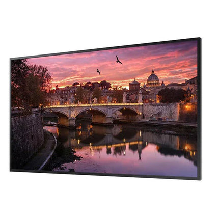 Samsung 50 Inch Digital Signage, QB50R QBR Series LED-Backlit LCD Display Edge-Lit 4K UHD LED Display for Business Open Box LH50QBREBGCXZA
