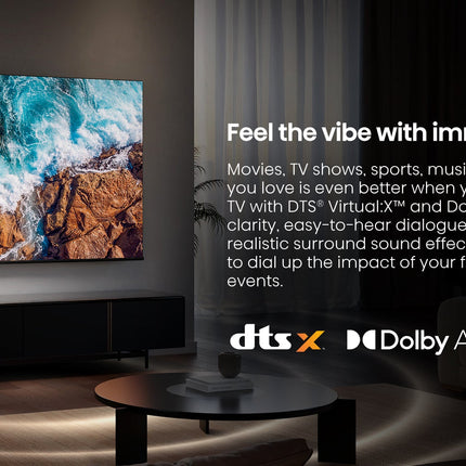 Hisense E6Q DTS Virtual:X and Dolby Audio