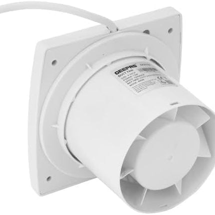 Geepas 4" Duct Fan GF21194/ 1300 RPM, Exhaust Ventilation Fans