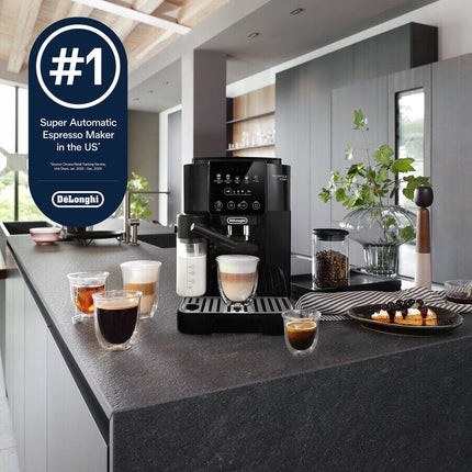 De'Longhi Magnifica Start ECAM22X.6Y coffee machine lifestyle shot
