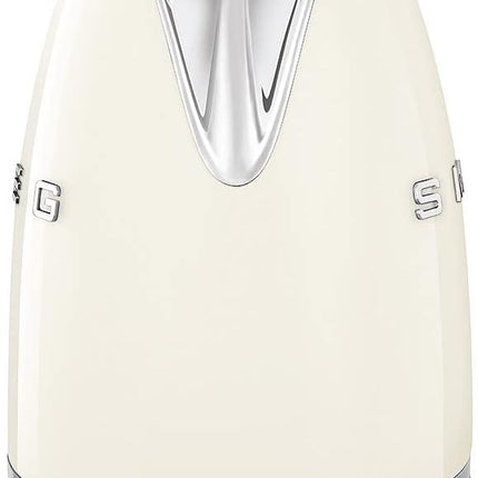 Smeg KLF04CRUK 50's Style Variable Temperature Kettle, 1.7L, Cream