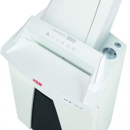 HSM SECURIO AF300 Automatic Paper Shredder 300 Sheet Auto Feed Cross Cut 35L
