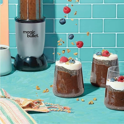 Magic Bullet MB1002 Multi-Function High-Speed Blender - 4 Piece Set, 400W