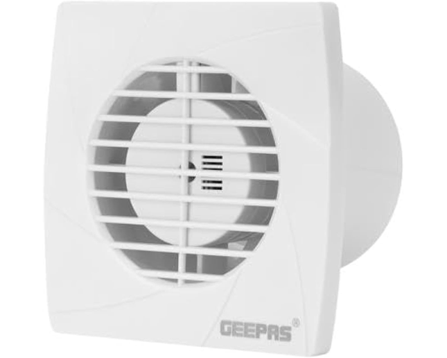 Geepas 4" Duct Fan GF21194/ 1300 RPM, Exhaust Ventilation Fans