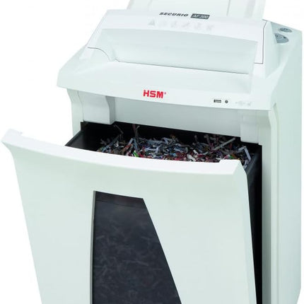 HSM SECURIO AF300 Automatic Paper Shredder 300 Sheet Auto Feed Cross Cut 35L