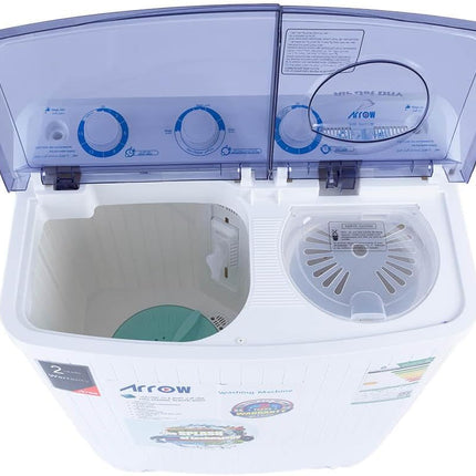 Arrow RO 06TTB 4.5kg Semi Automatic Twin Tub Washing Machine White