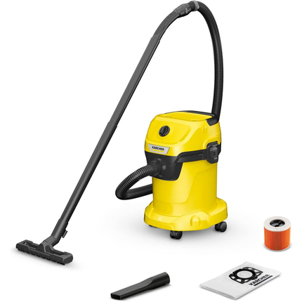 Kärcher WD 3 Multi-Purpose Wet & Dry Vacuum Cleaner – 1000W, 17L