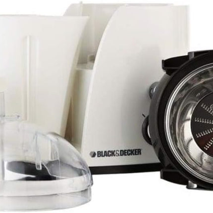Black+Decker JE400-B5 400W Juice Extractor - Wide Feeding Chute, Stainless Steel Filter