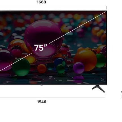LG 75 Inch UA85 4K AI Smart TV 75UA8500
