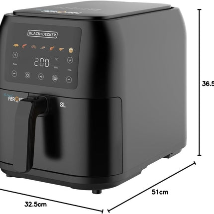 Black+Decker SAF80-B5 Family Size Air Fryer