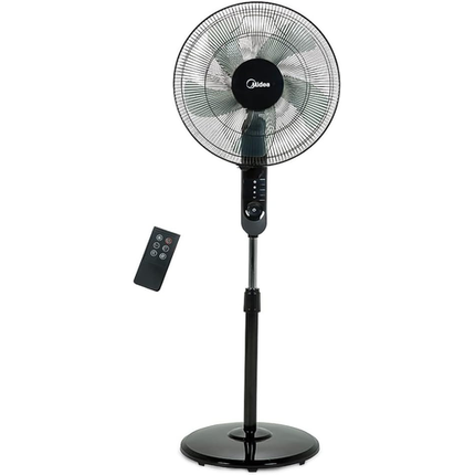 Midea Pedestal Stand Fan 16 inch 3 Speed 3D Oscillation Directions FAS40-15FR