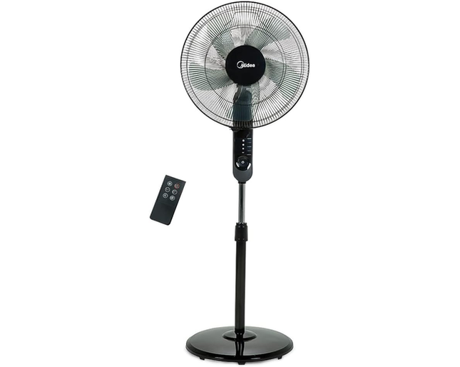 Midea Pedestal Stand Fan 16 inch 3 Speed 3D Oscillation Directions FAS40-15FR