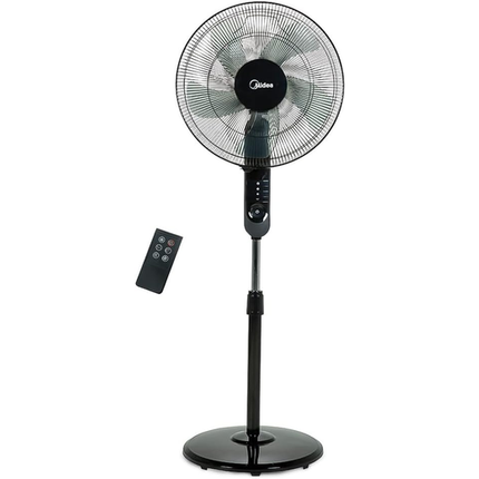 Midea 16'' Pedestal Stand Fan Remote Control, 16 inch, 3 Speed FS40-19K