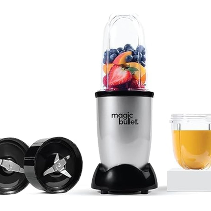 Magic Bullet MB1002 Multi-Function High-Speed Blender - 4 Piece Set, 400W
