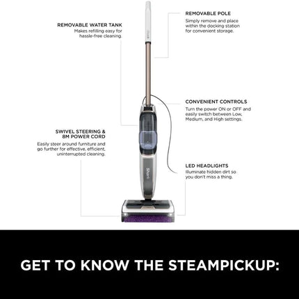 Shark SteamPickUp 3-in-1 Hard Floor Cleaner – SD200ME