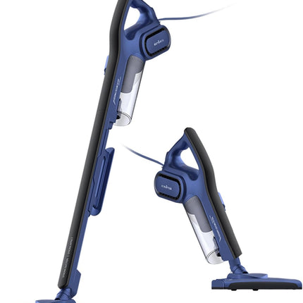 Deerma DX810 vacuum cleaner in upright stick mode