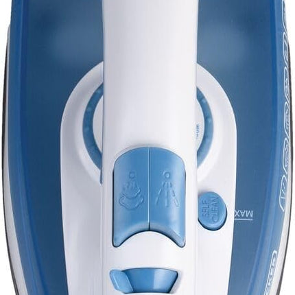 BLACK+DECKER 2000W Steam Iron, Ceramic Soleplate, 25g/min Continuous Steam X2000-B5