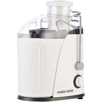 Black+Decker JE400-B5 400W Juice Extractor - Wide Feeding Chute, Stainless Steel Filter
