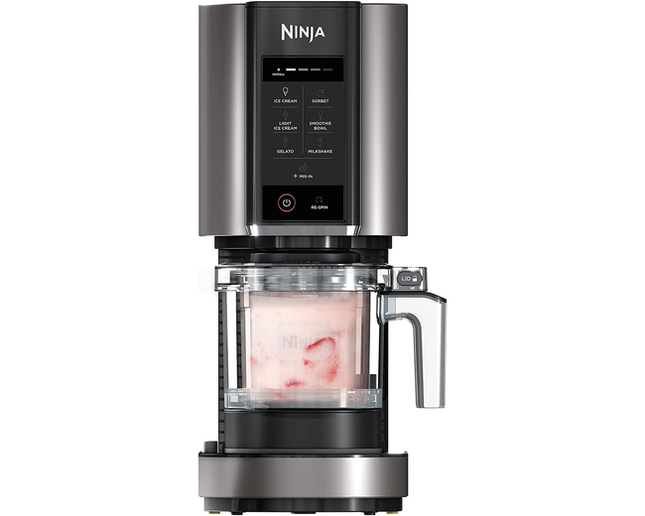 Ninja CREAMi NC300UK Ice Cream & Frozen Dessert Maker, 7 Programs