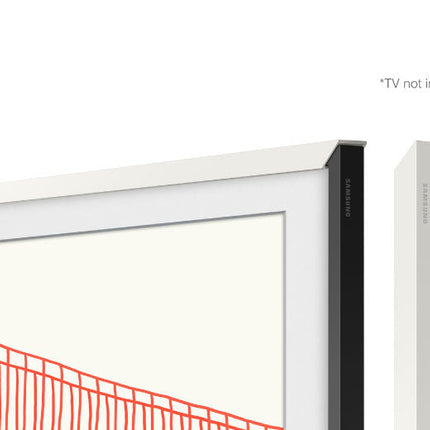Samsung White bezel detail