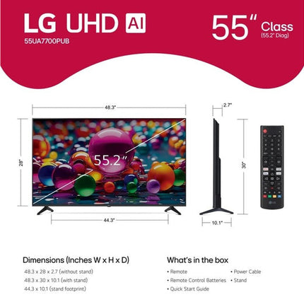 LG 65UA7700 picture and gaming features