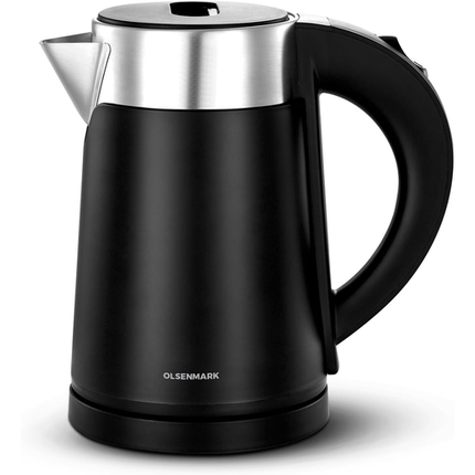 Olsenmark OMK7028 Double Layer Electric Kettle, 1.0L, 800W