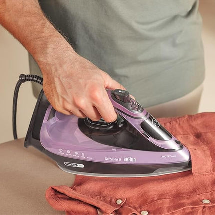 Braun Texstyle 9 SI9661V Iron with Steam Boost 250g Adjustable Thermostat