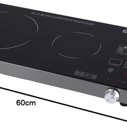 Geepas GIC6131S Double Burner Infrared Cooker