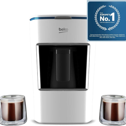 Beko BKK2300 Automatic Turkish Coffee Machine One Touch Control AntiSpill