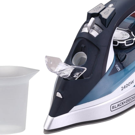 BLACK+DECKER Steam Iron, 2400W Power, 380ml Water Tank X2150-B5