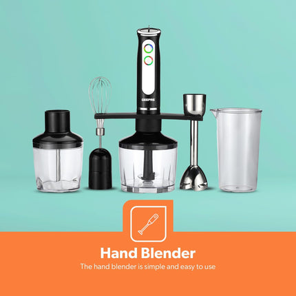 Geepas Hand Blender Multi Purpose Portable2 Speeds GHB6137