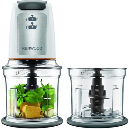 Kenwood Easy Chop Mini Chopper 500W - Quad Blade with Mayo Attachment