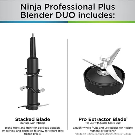 Ninja Professional Plus DUO Blender BN750ME