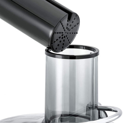 Black+Decker JE800-B5 Juice Extractor, 800W, XL Feeding Chute, Stainless Steel
