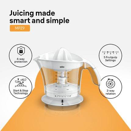 Braun Citromatic MPZ 9 Citrus Juicer