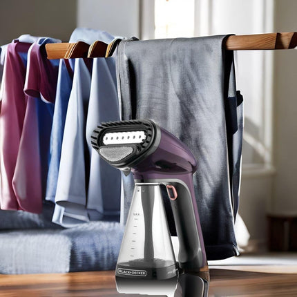 BLACK+DECKER Handheld Garment Steamer 1500W Steam HST1500-B5