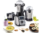 Hamilton Beach Professional Juicer Mixer Grinder 58770 3 Stainless Steel Leakproof Jars