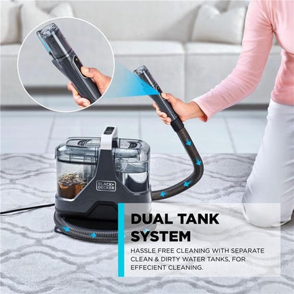 Black+Decker BHSC600C-B5 cleaning carpet stain