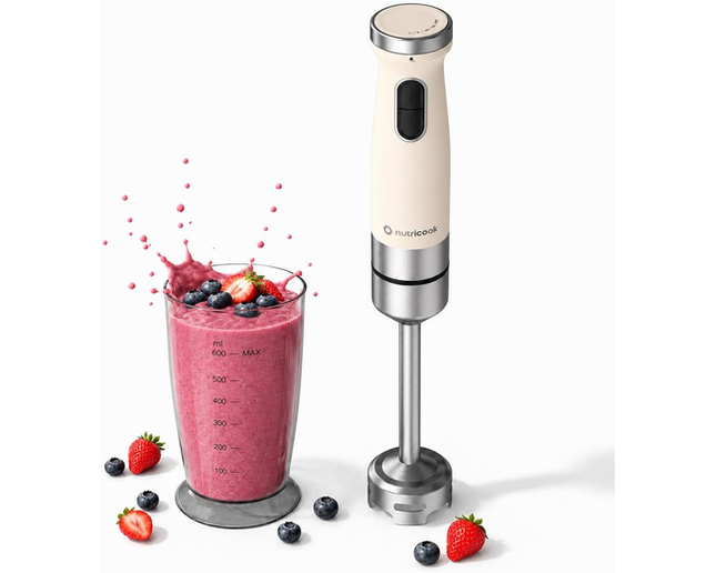 Nutricook Hand Blender HB150ME 1200W, 20 Speed + Turbo