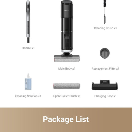 Dreame H14 Wet & Dry Vacuum Mop - 180° Lie-Flat, 18000Pa Suction