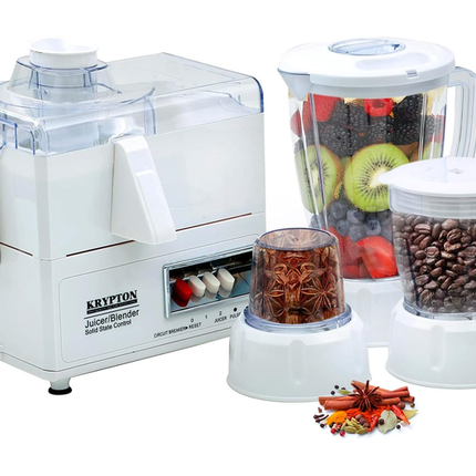 Krypton KNB6021NV 4-in-1 Multifunctional Food Processor, Blender, Chopper & Grinder