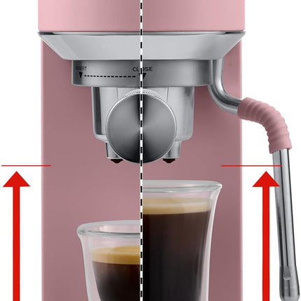 De'Longhi Dedica Duo Espresso Machine EC890.PK - Pink
