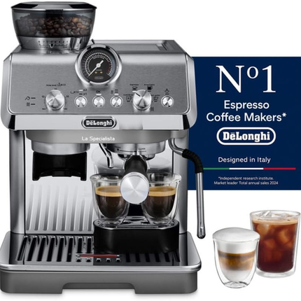 De'Longhi La Specialista Opera Espresso Machine – Cold Brew, Built-in Grinder, Smart Tamping – EC9555.M