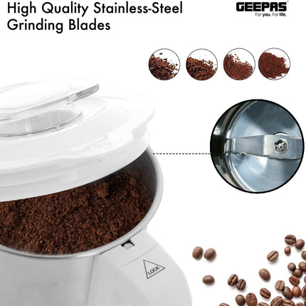 Geepas Coffee Grinder GCG6105 450W Electric Grinder