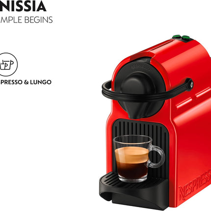 Nespresso Inissia Coffee Machine C40 Automatic Capsule Brewing