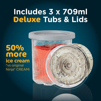 Ninja CREAMi Deluxe NC501ME 10-in-1 Ice Cream & Frozen Drink Maker