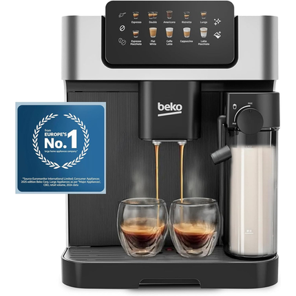 Beko Caffe Experto CEG7304X Bean to Cup Fully Automatic Espresso Machine, Integrated Milk Jug