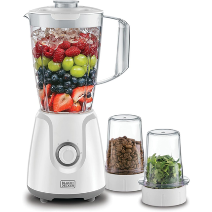 Black+Decker BX4000-B5 400W Blender with Grinder Mill & Chopper Mill